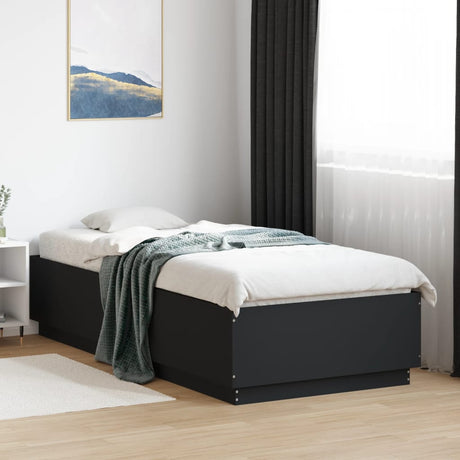 Bed Frame With Led Without Mattress