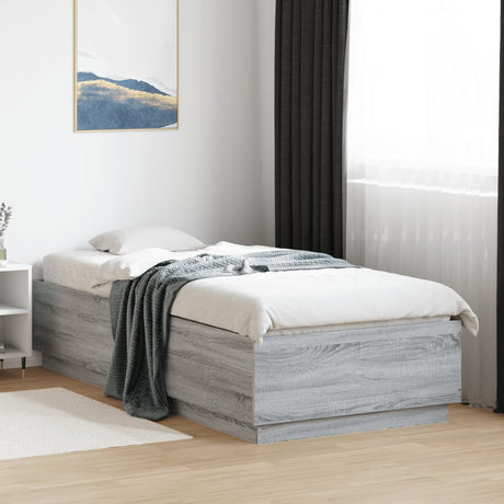 Bed Frame With Led Without Mattress