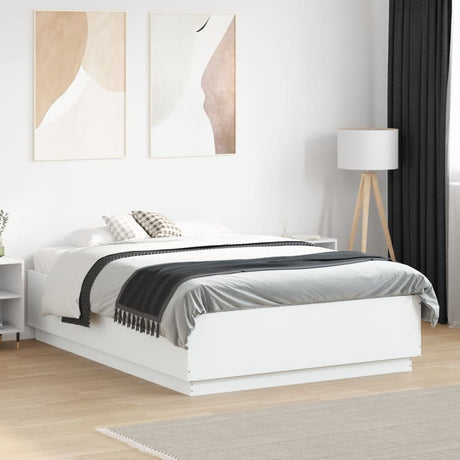 Bed Frame With Led Without Mattress