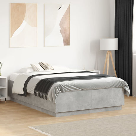 Bed Frame With Led Without Mattress