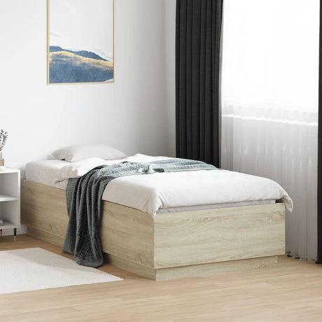 Bed Frame With Led Without Mattress