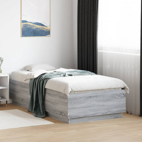 Bed Frame With Led Without Mattress