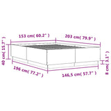 Bed Frame Without Mattress King Size