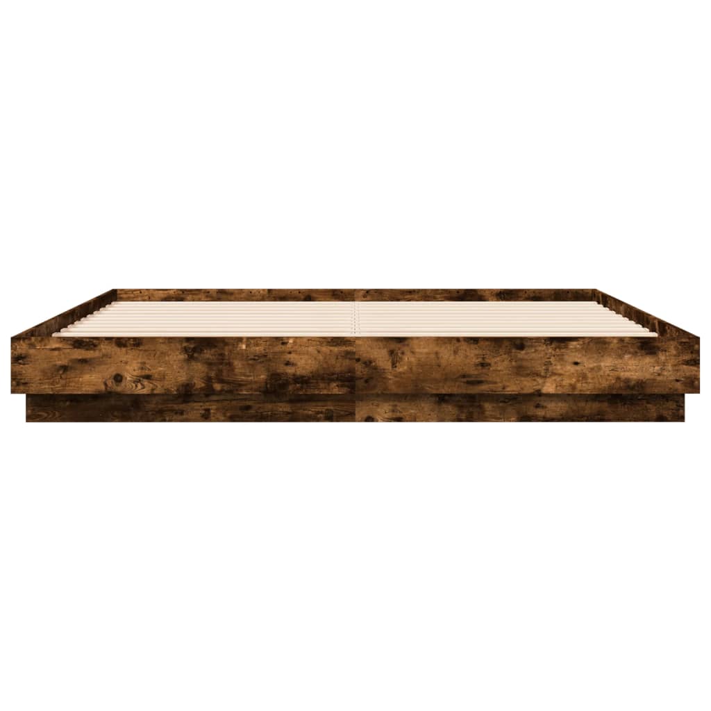 Bed Frame With Led Without Mattress
