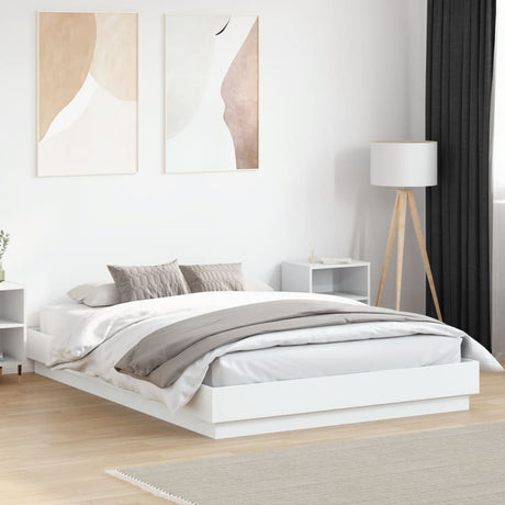 Bed Frame With Led Without Mattress