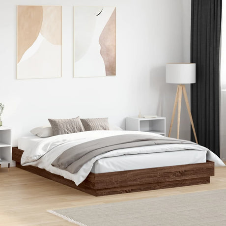 Bed Frame With Led Without Mattress