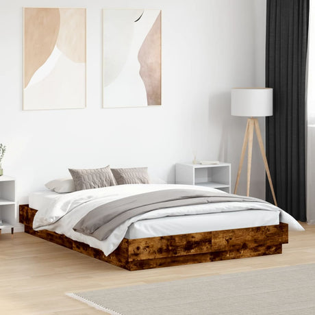 Bed Frame With Led Without Mattress