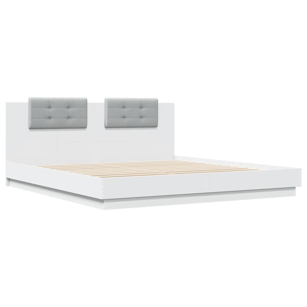Bed Frame With Led Without Mattress