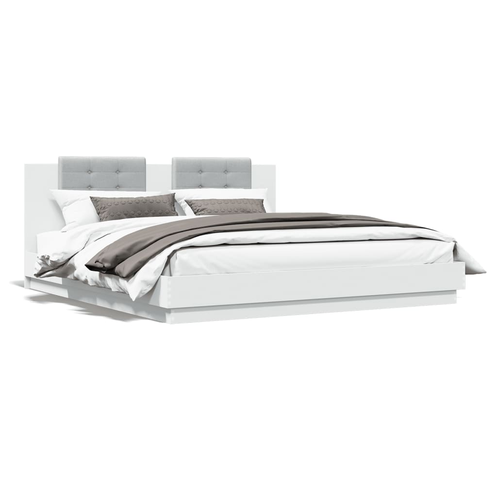 Bed Frame With Led Without Mattress