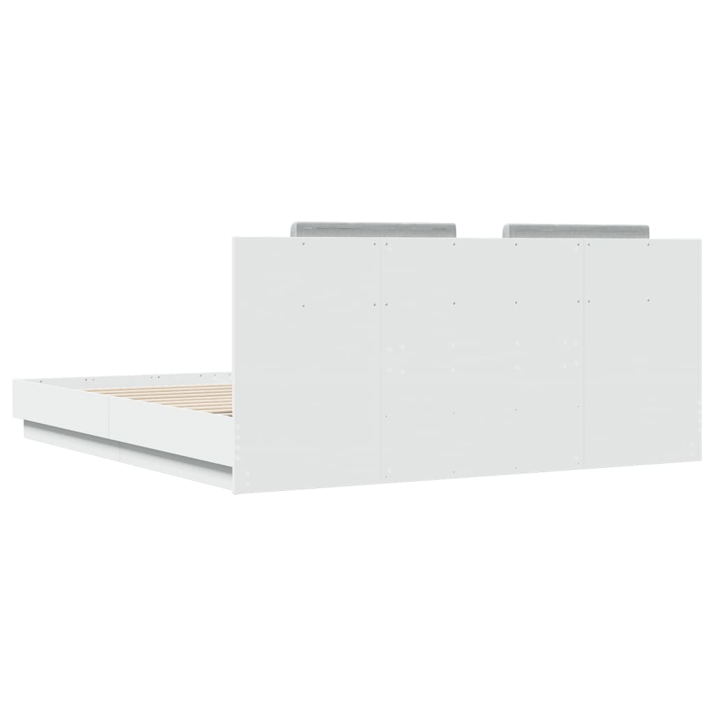 Bed Frame With Led Without Mattress