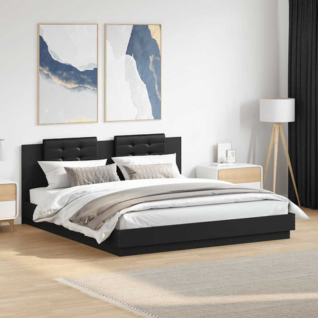 Bed Frame With Led Without Mattress