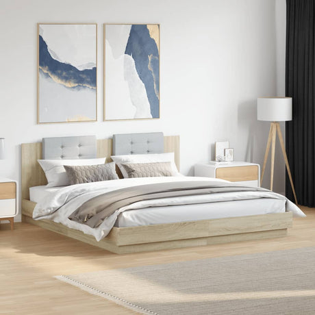 Bed Frame With Led Without Mattress