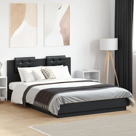 Bed Frame With Led Without Mattress