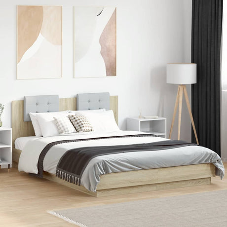 Bed Frame With Led Without Mattress