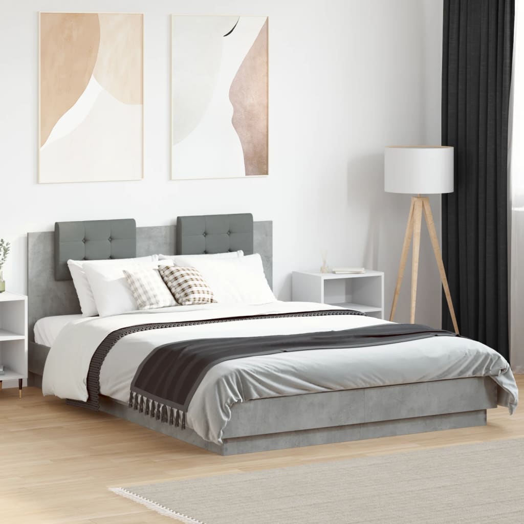 Bed Frame With Led Without Mattress