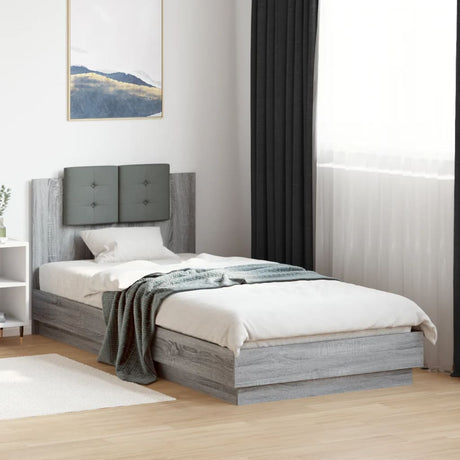 Bed Frame With Led Without Mattress