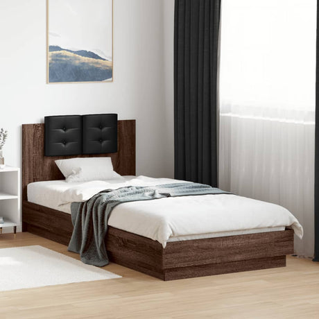 Bed Frame With Led Without Mattress