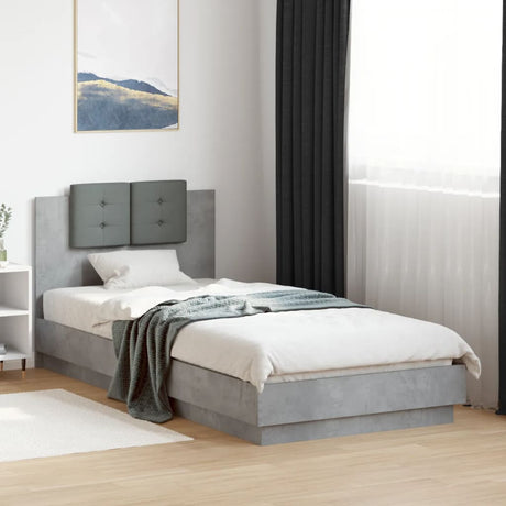 Bed Frame With Led Without Mattress