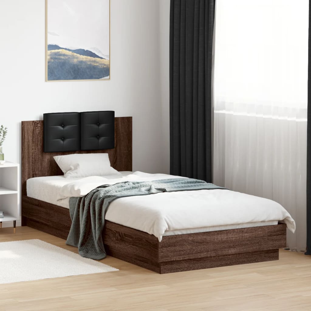 Bed Frame With Led Without Mattress