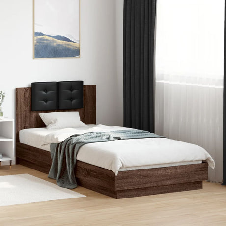 Bed Frame With Led Without Mattress