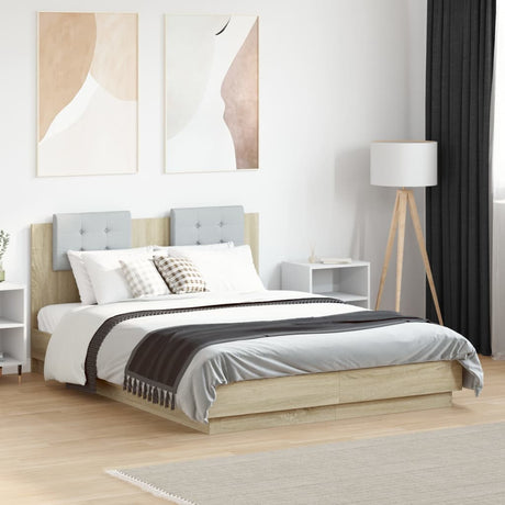 Bed Frame With Led Without Mattress