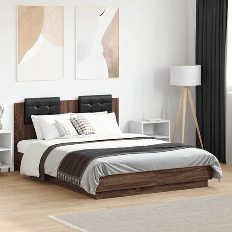 Bed Frame With Led Without Mattress