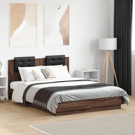 Bed Frame With Led Without Mattress