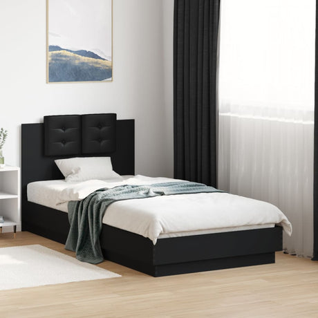 Bed Frame With Led Without Mattress
