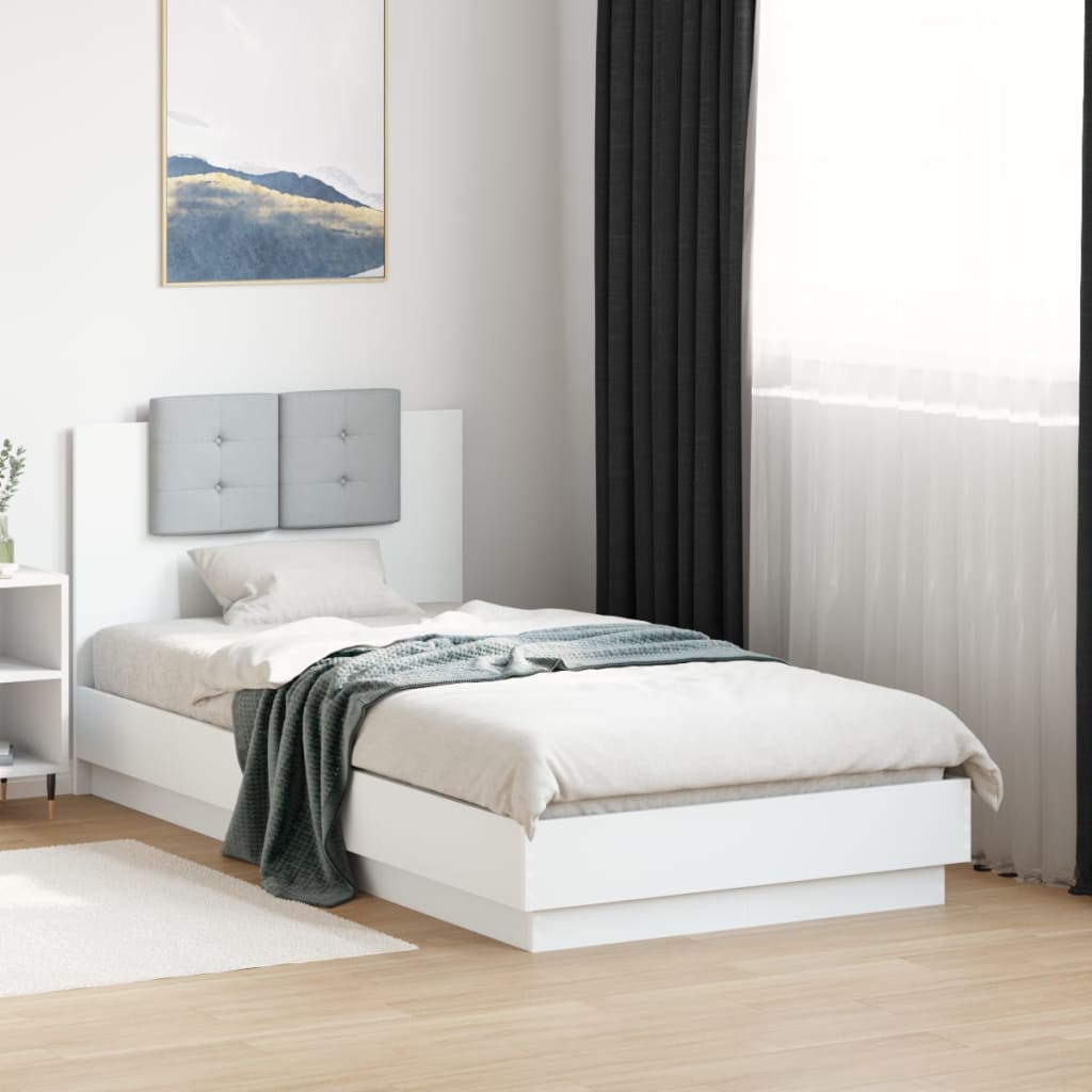Bed Frame With Led Without Mattress