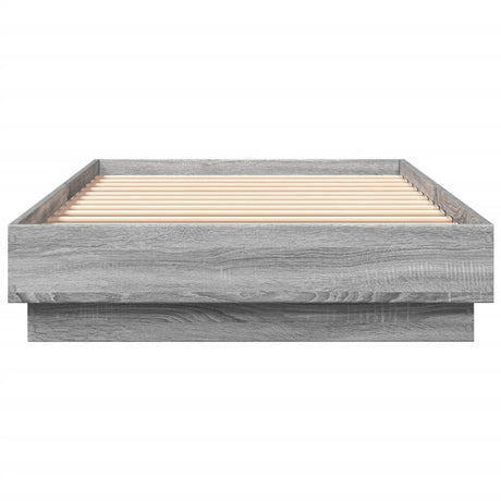 Bed Frame Without Mattress With Led Lights