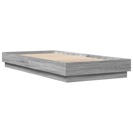 Bed Frame Without Mattress With Led Lights