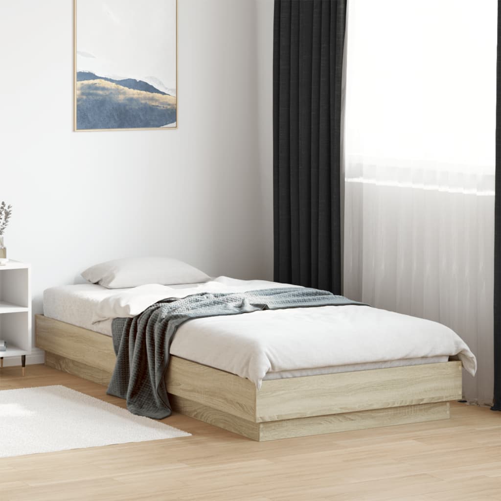 Bed Frame Without Mattress Engineered Wood