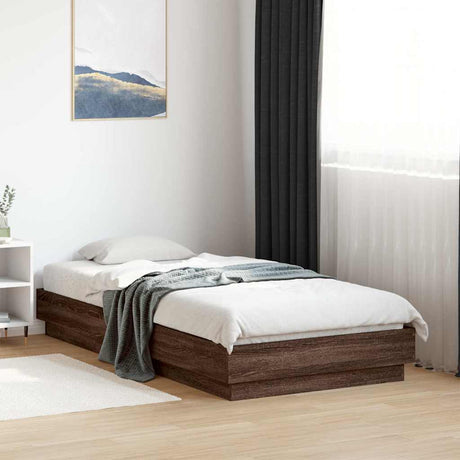 Bed Frame Without Mattress Engineered Wood
