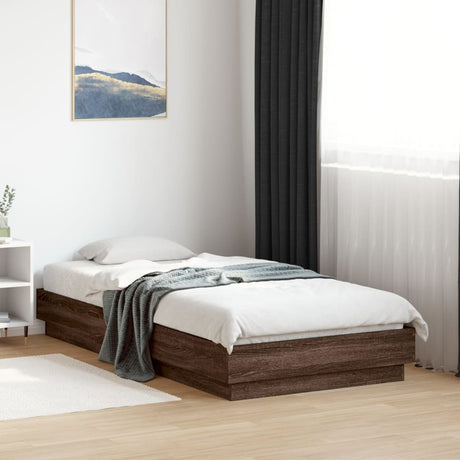Bed Frame Without Mattress Engineered Wood