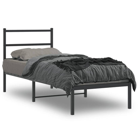 Metal Bed Frame Without Mattress 140X200Cm