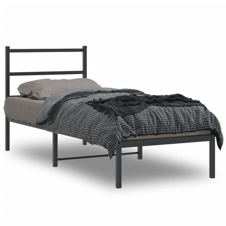 Metal Bed Frame Without Mattress 140X200Cm
