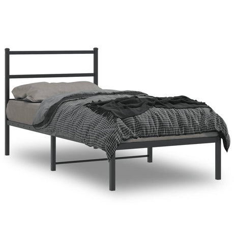 Metal Bed Frame Without Mattress 140X200Cm