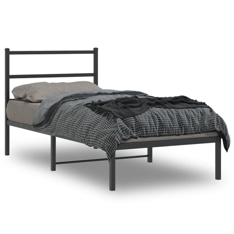 Metal Bed Frame Without Mattress 140X200Cm