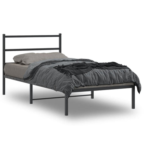 Metal Bed Frame Without Mattress 140X200Cm
