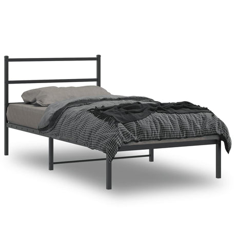 Metal Bed Frame Without Mattress 140X200Cm