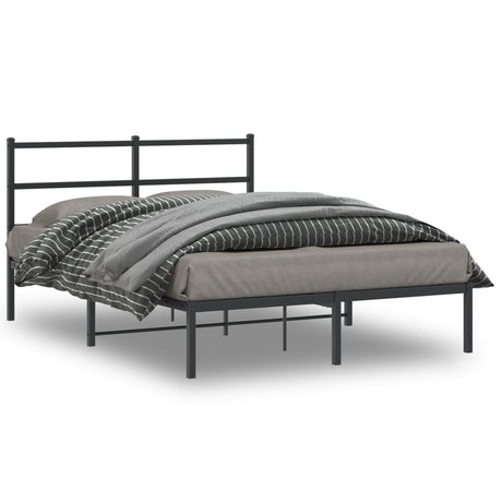 Metal Bed Frame Without Mattress 140X200Cm
