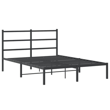 Metal Bed Frame Without Mattress 140X200Cm