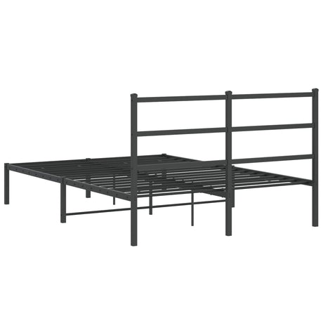 Metal Bed Frame Without Mattress 140X200Cm