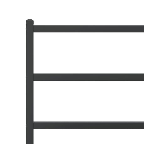 Metal Bed Frame Without Mattress 140X200Cm