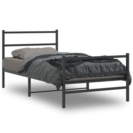 Metal Bed Frame Without Mattress 140X200Cm