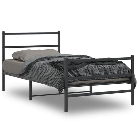 Metal Bed Frame Without Mattress 140X200Cm