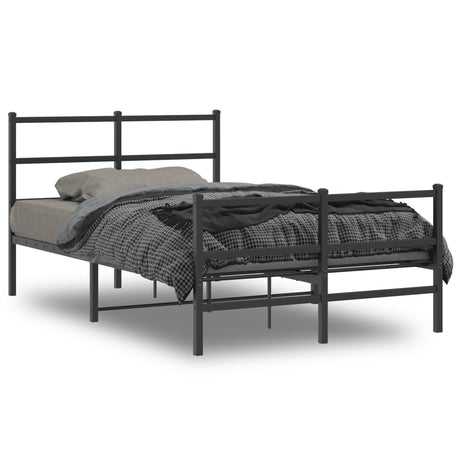 Metal Bed Frame Without Mattress 140X200Cm