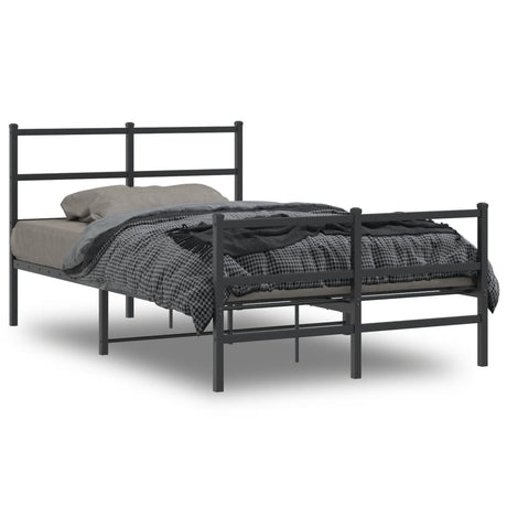 Metal Bed Frame Without Mattress 140X200Cm