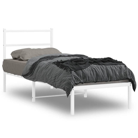 Metal Bed Frame Without Mattress 140X200Cm