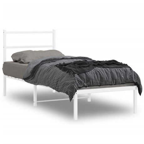 Metal Bed Frame Without Mattress 140X200Cm